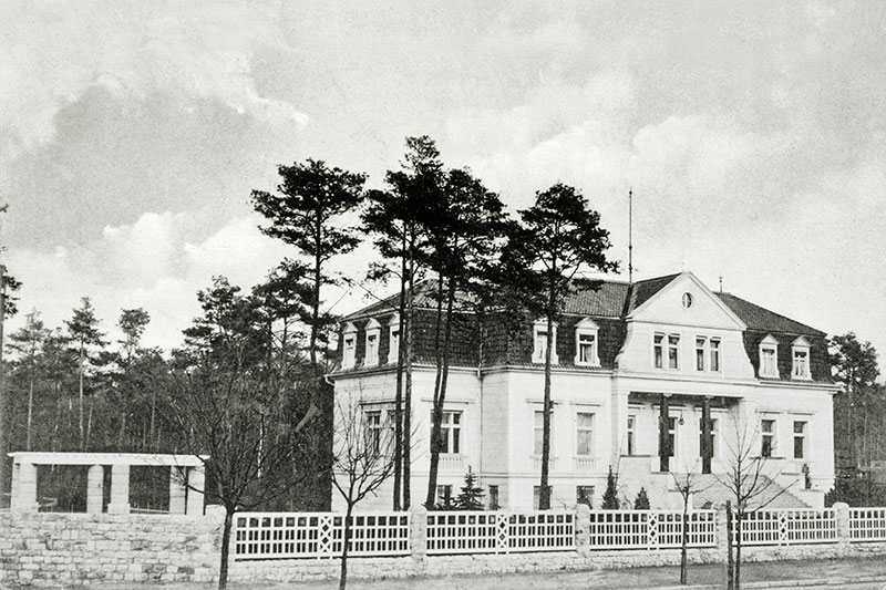 Landhaus Strausberg – Historische Fotoaufnahme vom Landhaus Strausberg